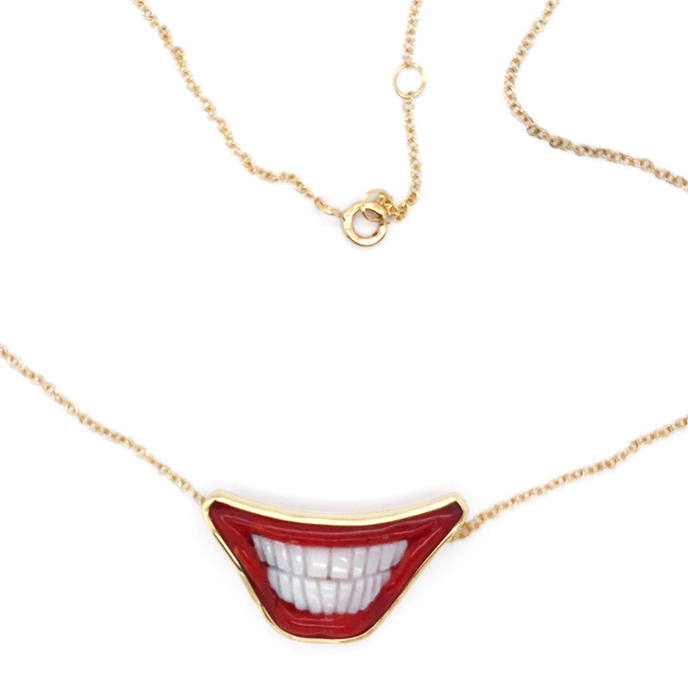 Joker Smile Necklace
